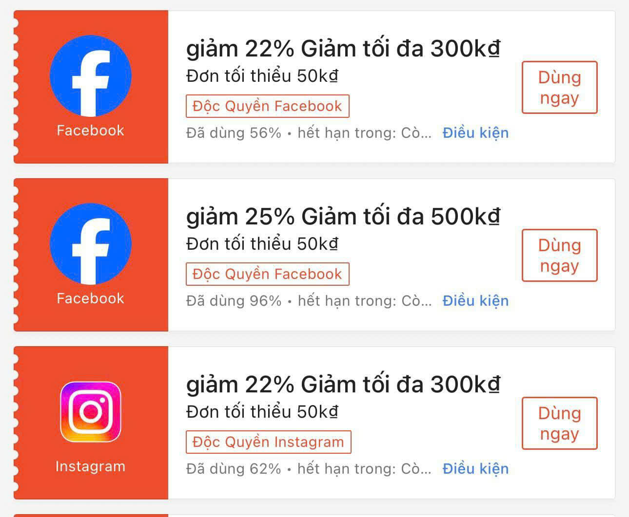 Ba mã ưu đãi Shopee